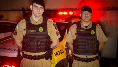 Fotos de Homem em surto é salvo por policiais militares de Sarandi 