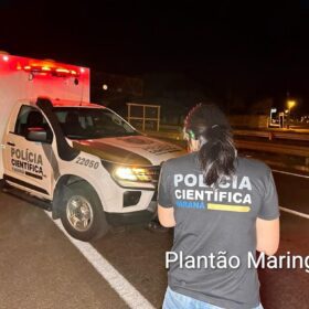 Fotos de Homem morre após ser atropelado e motorista foge sem prestar socorro em Maringá 