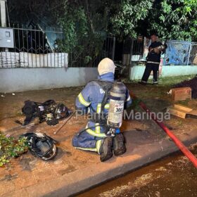 Fotos de Homem sofre queimaduras após explosão de garrafa com álcool em Maringá
