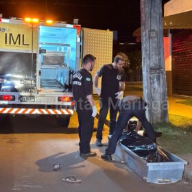 Fotos de Jovem é encontrado morto com tiro no peito, em Maringá