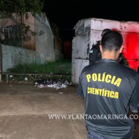 Fotos de Jovem é executado com 8 tiros ao lado de carrinho de lanche em Maringá