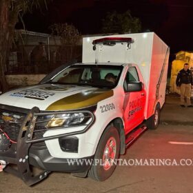 Fotos de Jovem é executado com 8 tiros ao lado de carrinho de lanche em Maringá