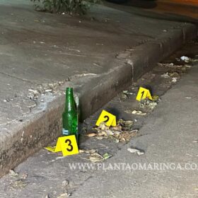 Fotos de Jovem é executado com 8 tiros ao lado de carrinho de lanche em Maringá