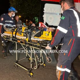 Fotos de Menino de 13 anos fica ferido após acidente entre bicicleta e carro em Maringá