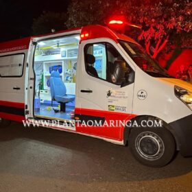 Fotos de Menino de 13 anos fica ferido após acidente entre bicicleta e carro em Maringá