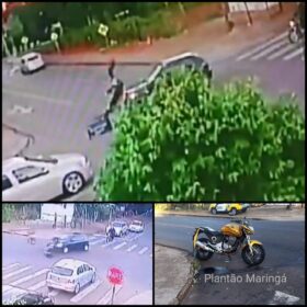 Fotos de Motociclista sofre ferimentos graves após batida contra carro em Sarandi