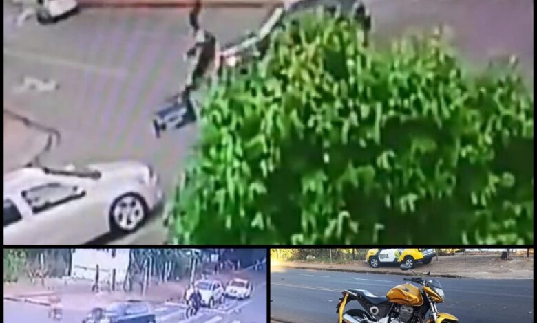 Fotos de Motociclista sofre ferimentos graves após batida contra carro em Sarandi