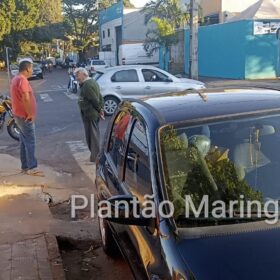 Fotos de Motociclista sofre ferimentos graves após batida contra carro em Sarandi