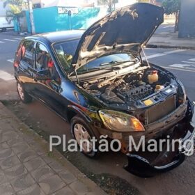 Motociclista sofre ferimentos graves após batida contra carro em Sarandi Foto 1 Fotos de Motociclista sofre ferimentos graves após batida contra carro em Sarandi