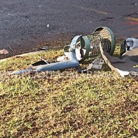 Fotos de Motorista avança preferencial, deixa motociclista em estado gravíssimo e foge sem prestar socorro em Maringá