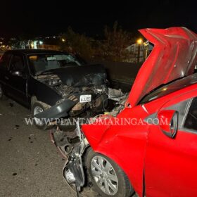Motorista com sinais de embriaguez dirige pela contramão e provoca grave acidente em Maringá  Foto 1 Fotos de Motorista com sinais de embriaguez dirige pela contramão e provoca grave acidente em Maringá