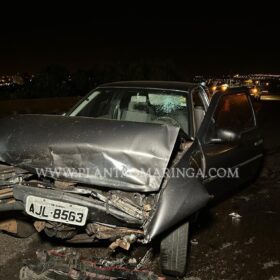 Fotos de Motorista com sinais de embriaguez dirige pela contramão e provoca grave acidente em Maringá 