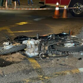 Fotos de Motorista sem CNH faz conversão proibida e deixa primos feridos em Maringá 