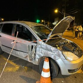 Fotos de Câmera de segurança registrou imprudência que deixou primos feridos em Maringá