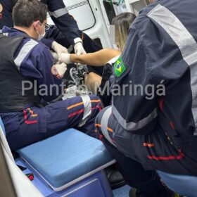 Mulher de 27 anos é baleada em tabacaria em Maringá Foto 1 Fotos de Mulher de 27 anos é baleada em tabacaria em Maringá