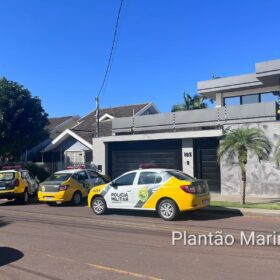 Fotos de Mulher é rendida por criminosos armados durante tentativa de roubo a residência em Maringá 