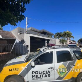 Fotos de Mulher é rendida por criminosos armados durante tentativa de roubo a residência em Maringá 