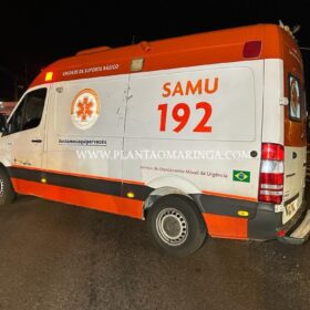Fotos de Mulher é socorrida com ferimentos graves após ser atropelada no Contorno Sul em Maringá