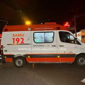 Mulher é socorrida com ferimentos graves após ser atropelada no Contorno Sul em Maringá Foto 1 Fotos de Mulher é socorrida com ferimentos graves após ser atropelada no Contorno Sul em Maringá