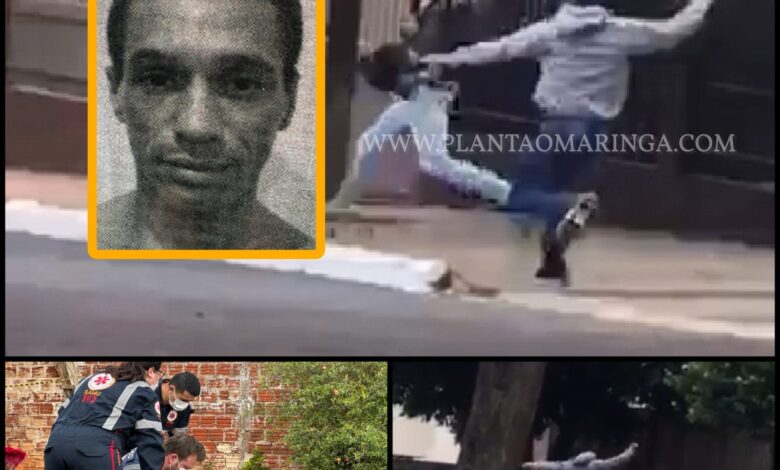 Fotos de Novas imagens mostram vítima sendo perseguida e pode ajuda polícia identifica suspeitos em Paiçandu