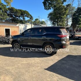 Fotos de Polícia Militar recupera caminhonete de luxo furtada no Aeroporto de Maringá
