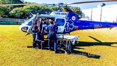 Fotos de Trabalhador é intubado após explosão enquanto limpava piscina