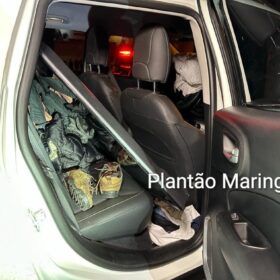 Fotos de Choque Canil localiza drogas na casa de criminoso preso após confronto em Maringá