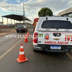 Fotos de VÍDEO: Motociclista sofre ferimentos após acidente impressionante em Sarandi