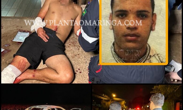 Fotos de Adolescente é executado e dois jovens são baleados em um ataque a tiros em Maringá 