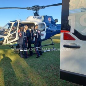 Fotos de Bebê é intubada e socorrida de helicóptero após cair da cama em Marialva