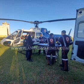 Fotos de Bebê é intubada e socorrida de helicóptero após cair da cama em Marialva