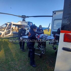 Fotos de Bebê é intubada e socorrida de helicóptero após cair da cama em Marialva