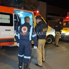 Fotos de Câmera de segurança registra idoso que matou mulher em 2021 sendo baleado em Sarandi 