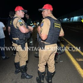 Fotos de Carro bate na traseira de motoneta e mata mulher de 41 anos 