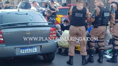 Fotos de Criminoso morre e outro fica ferido após confronto com a Polícia Militar em Maringá