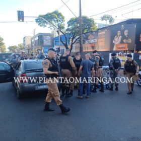 Fotos de Homem morre e outro é baleado durante troca de tiros com Rotam em Maringá