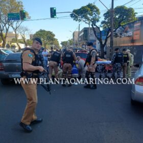 Fotos de Homem morre e outro é baleado durante troca de tiros com Rotam em Maringá
