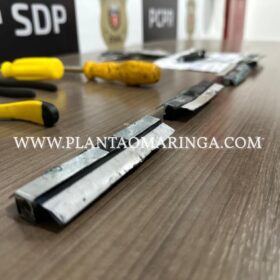 Fotos de Dupla especializada em pescar envelopes com dinheiro em caixas eletrônicos é presa em Maringá