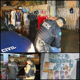 Durante operação em Sarandi, polícia apreendem R$ 25 mil reais e uma máquina caça-níquel em uma tabacaria   Foto 1 Fotos de Durante operação em Sarandi, polícia apreendem R$ 25 mil reais e uma máquina caça-níquel em uma tabacaria