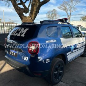 Fotos de Guarda Civil Municipal de Sarandi prende homem com simulacro de arma de fogo e moto roubada 
