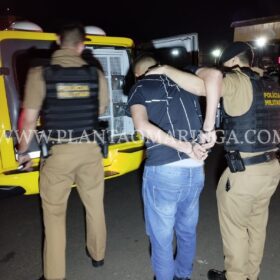 Fotos de Homem armado abandona carro e namorada ao tentar fugir de Blitz em Maringá