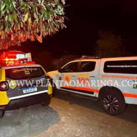 Fotos de Homem com extensa ficha criminal é hospitalizado após tentar roubar casa de Policial Civil em Maringá