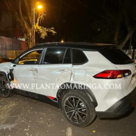 Fotos de Homem com sinais de embriaguez é preso após provocar dois acidentes, em Maringá