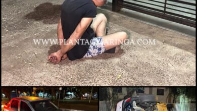 Fotos de Homem com sinais de embriaguez é preso após provocar dois acidentes, em Maringá