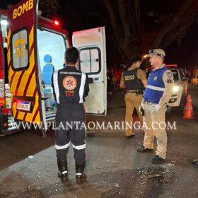 Fotos de Homem com sinais de embriaguez é preso após provocar dois acidentes, em Maringá