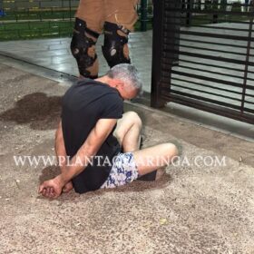Fotos de Homem com sinais de embriaguez é preso após provocar dois acidentes, em Maringá