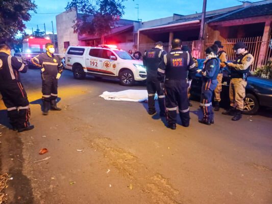 Fotos de Homem é executado a tiros na noite deste sábado em Mandaguaçu