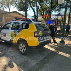 Fotos de Homem é intubado após ser atingido por três facadas no centro de Sarandi