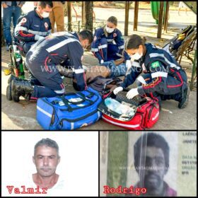 Fotos de Homem é intubado após ser atingido por três facadas no centro de Sarandi