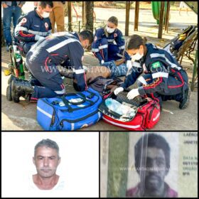 Fotos de Homem é intubado após ser atingido por três facadas no centro de Sarandi